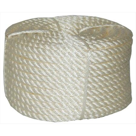 T.W. EVANS CORDAGE CO 3/4 in. x 100 ft. Twisted Nylon Rope Coilette 32-066